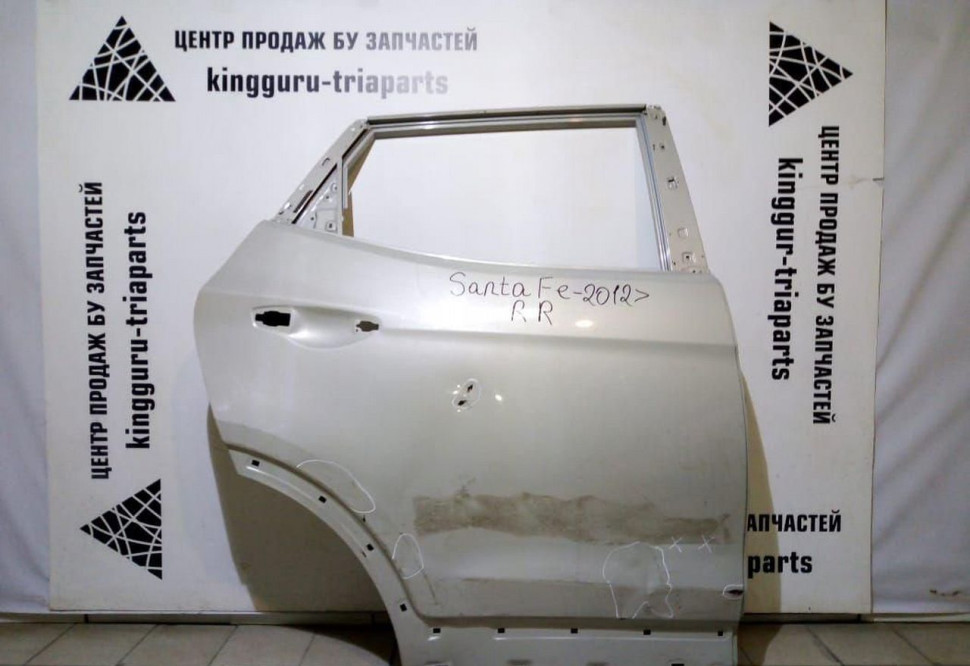 Дверь задняя правая Hyundai Santa Fe 3 12-18 oem 770042W000 (скл-3)