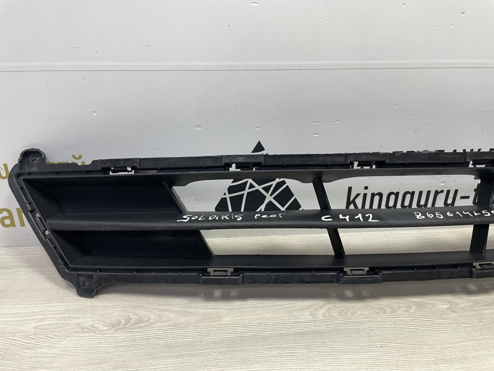 Решётка переднего бампера Hyundai Solaris рест oem 865614L500 Решётка переднего бампера Hyundai Solaris рест oem 865614L500