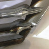Решетка переднего бампера Toyota Camry V50 (трещины) oem 5310133370