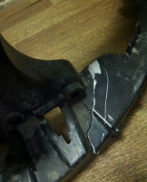 Панель передняя с дефектом  Land Rover Discovery 4 (Скл-3)