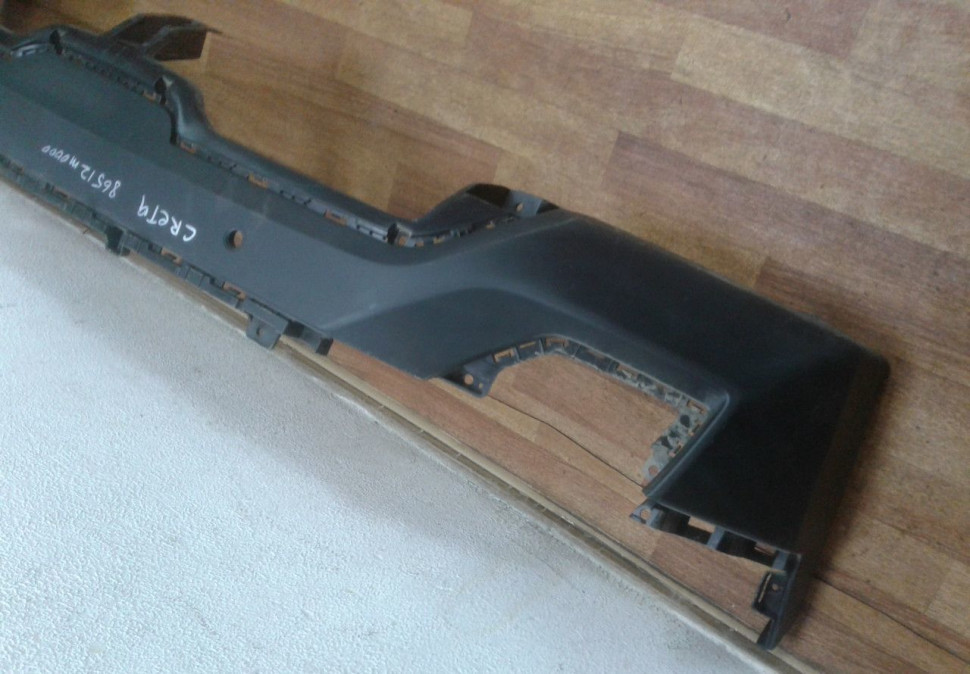 Спойлер заднего бампера (юбка) Hyundai Creta (16>) oem 86612M0000