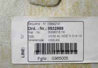Потолок алькантара бу BMW 5 F90 OEM 51448068516