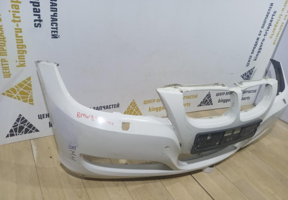 Бампер передний бу BMW 3 E90 рестайлинг OEM 51117900937