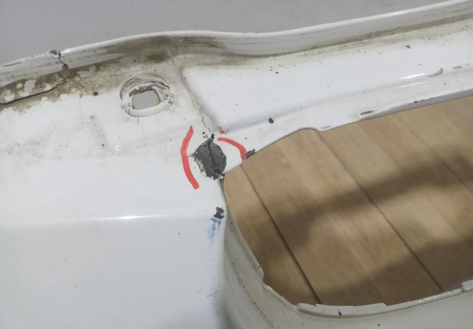 Бампер передний бу BMW 3 E90 рестайлинг OEM 51117900937