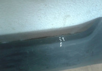 Накладка заднего бампера Hyundai Creta  3 oem 86665m0000 (мал.трещ) (скл-3)