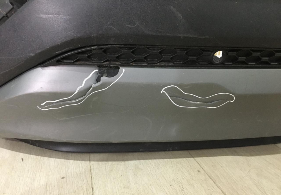 Бампер задний Hyundai Santa Fe 4 2018-2021 oem 86611S1000