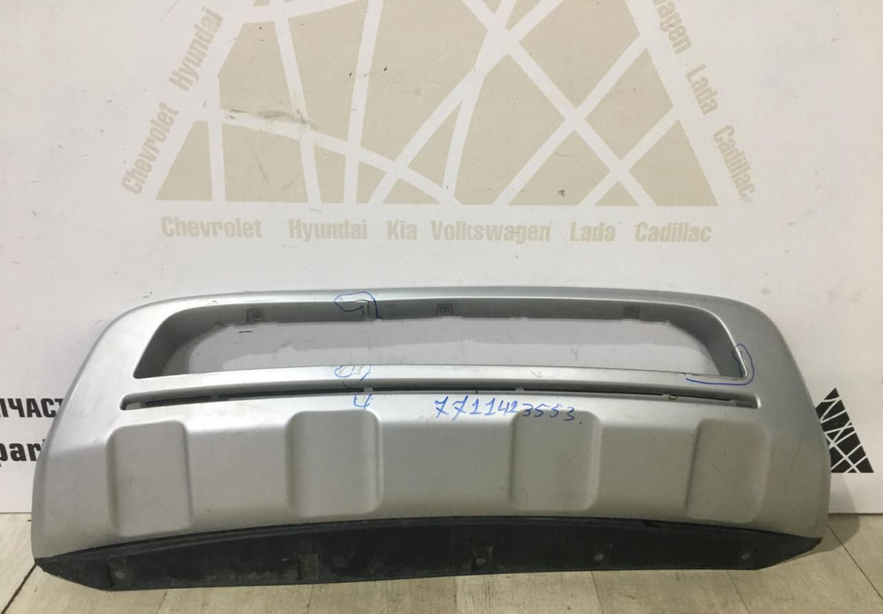 Накладка переднего бампера бу Renault Koleos OEM 7711423553