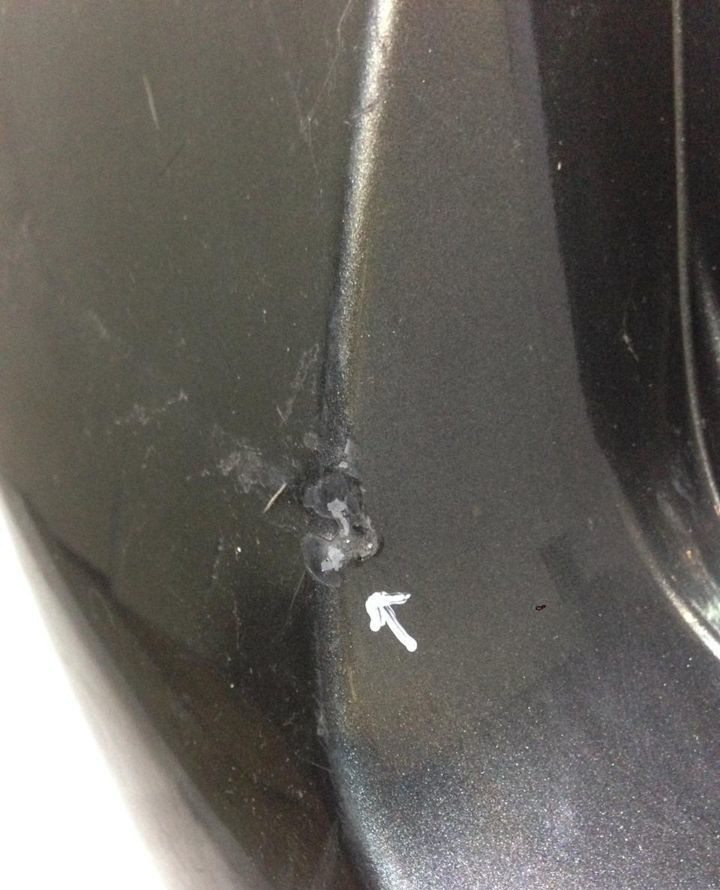 Бампер задний Honda Accord 8 Oem 71501TL0ZZ00 (скл-3)