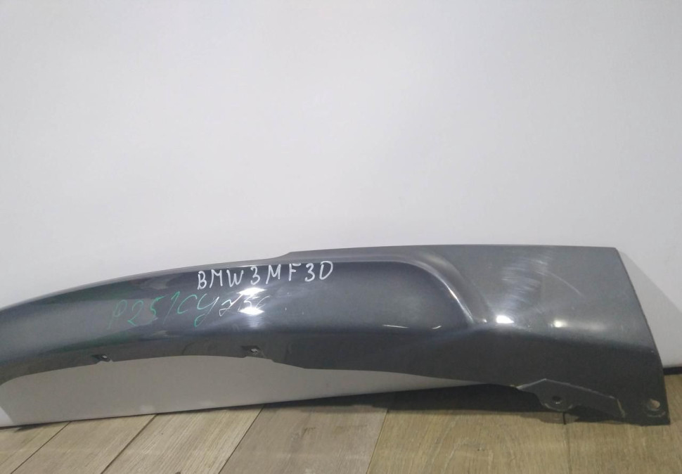 Спойлер заднего бампера бу BMW 3 F30 M-Pack OEM 51128054198 Спойлер заднего бампера бу BMW 3 F30 M-Pack OEM 51128054198