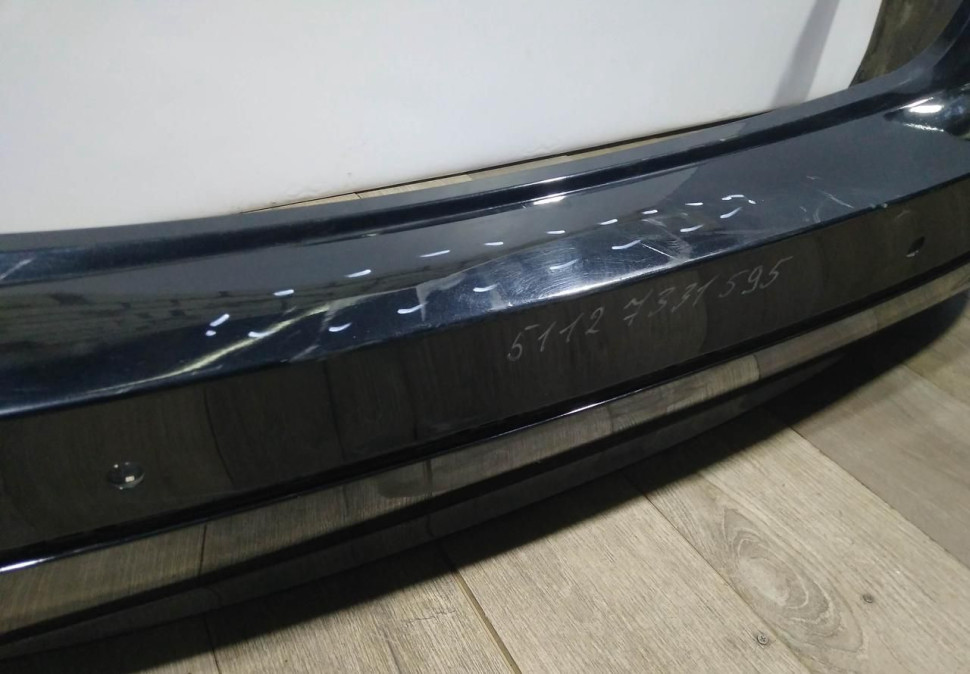 Бампер задний бу BMW 5 F10 рестайлинг OEM 51127331595