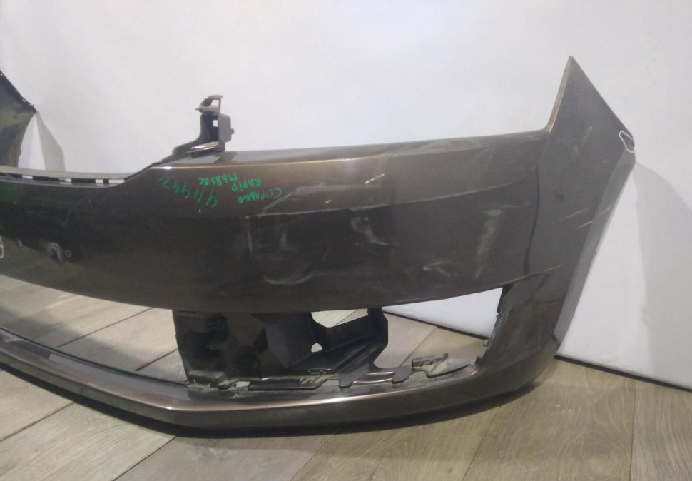 Бампер передний бу Skoda Rapid OEM 60U807221F Бампер передний бу Skoda Rapid OEM 60U807221F