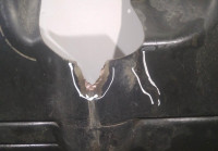 Защита заднего бампера бу BMW 7 G11 OEM 51757404727