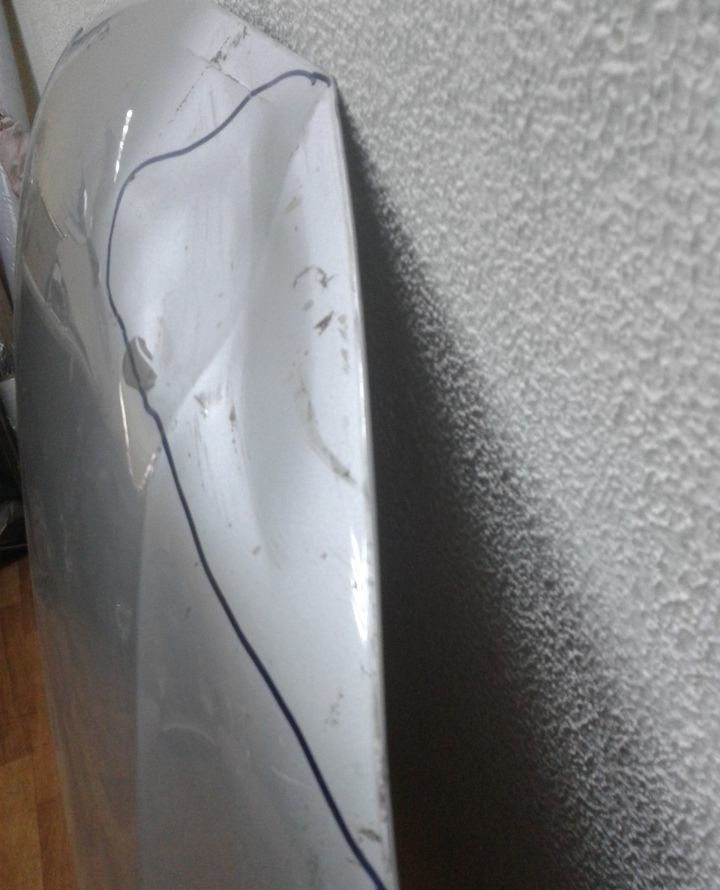 Капот Volkswagen Polo до рестайл oem 6ru823031b (вмятины)