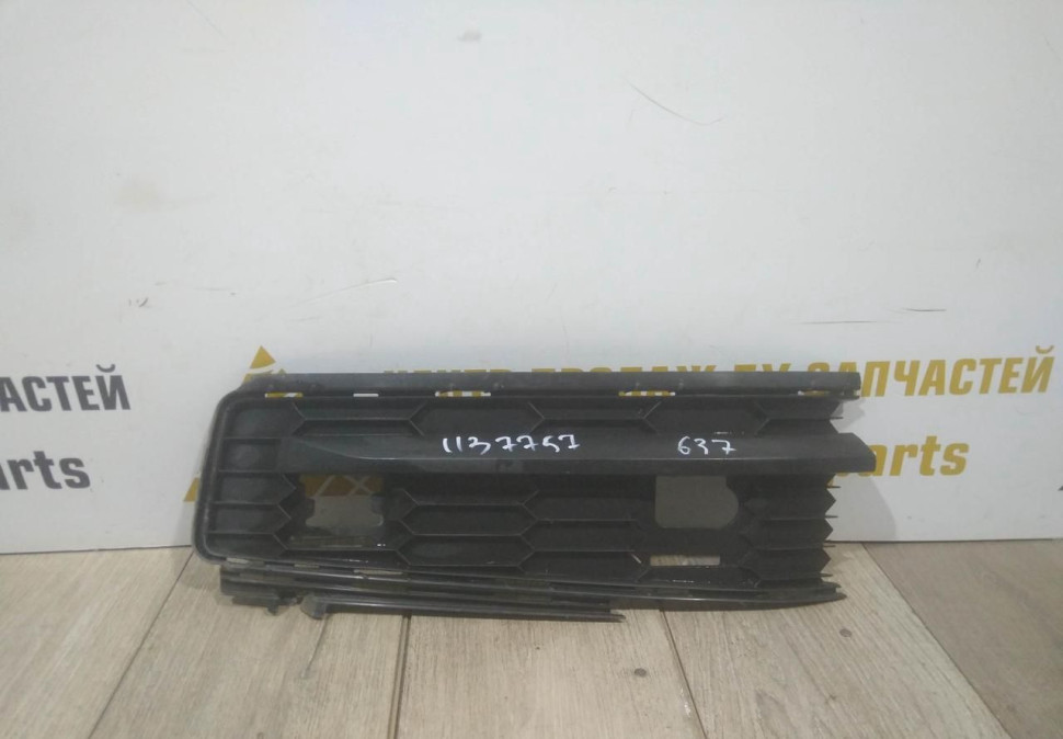 Решетка переднего бампера правая бу Skoda Kodiaq OEM 565807368