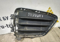 Решетка переднего бампера правая бу BMW X4 F26 OEM 51117338512