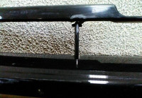 Решетка радиатора Lada vesta трещины oem 8450008666 (скл-3)