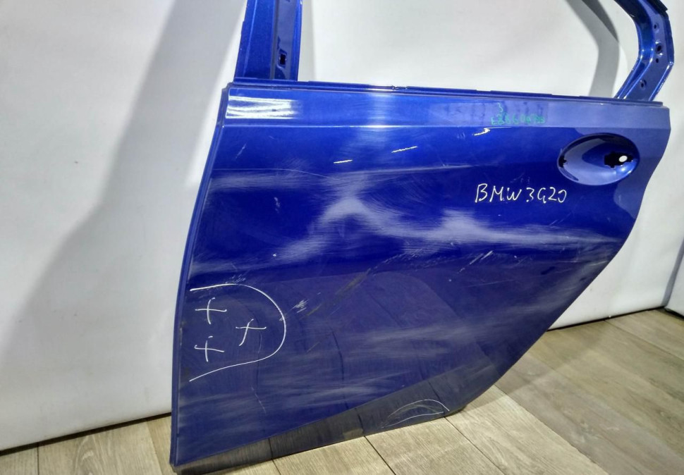 Дверь задняя левая бу BMW 3 G20 OEM 41517482277