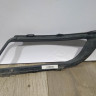 Решетка противотуманной фары левая бу Skoda Superb 2 рестайлинг OEM 3T0807681