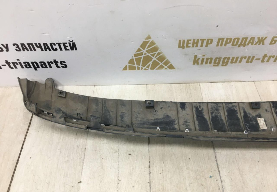 Спойлер юбка заднего бампера Kia Ceed 3 2018- oem 86612J7300