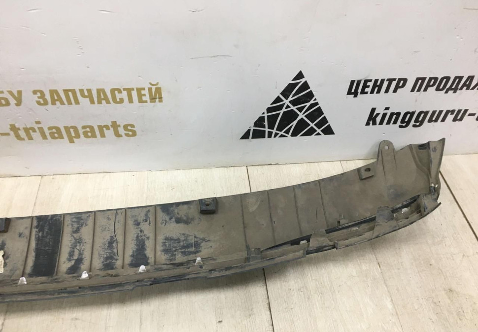 Спойлер юбка заднего бампера Kia Ceed 3 2018- oem 86612J7300