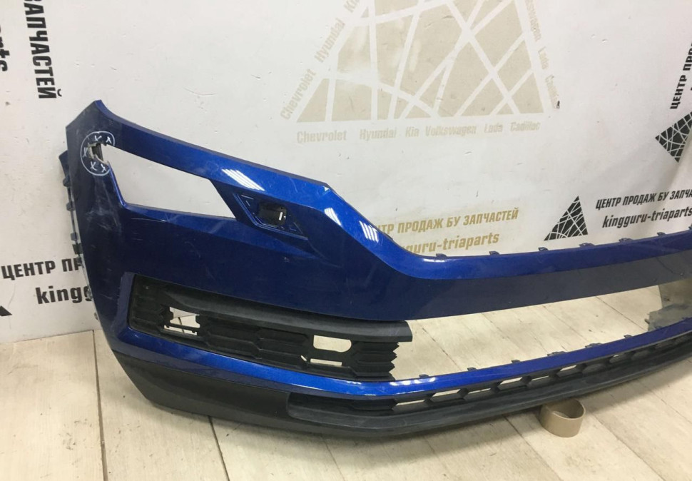 Бампер передний Skoda Kodiaq 2017 OEM 565807221