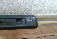 Накладка крышки багажника Vaz Niva oem 212138212216 (трещина) (скл-3)