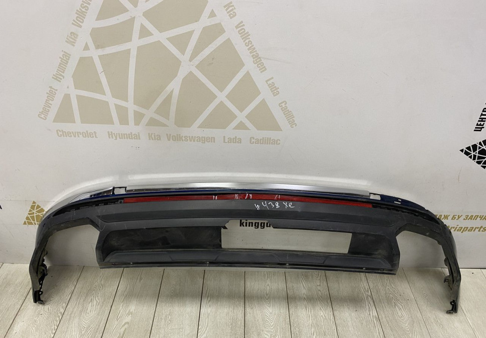 Спойлер заднего бампера Volkswagen Touareg 3 oem 760807521K