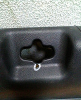 Обивка задней панели внутренняя KIA Rio 4 седан oem 857704y000