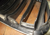 Решетка радиатора левая бу BMW X3 F25 OEM 51117338571