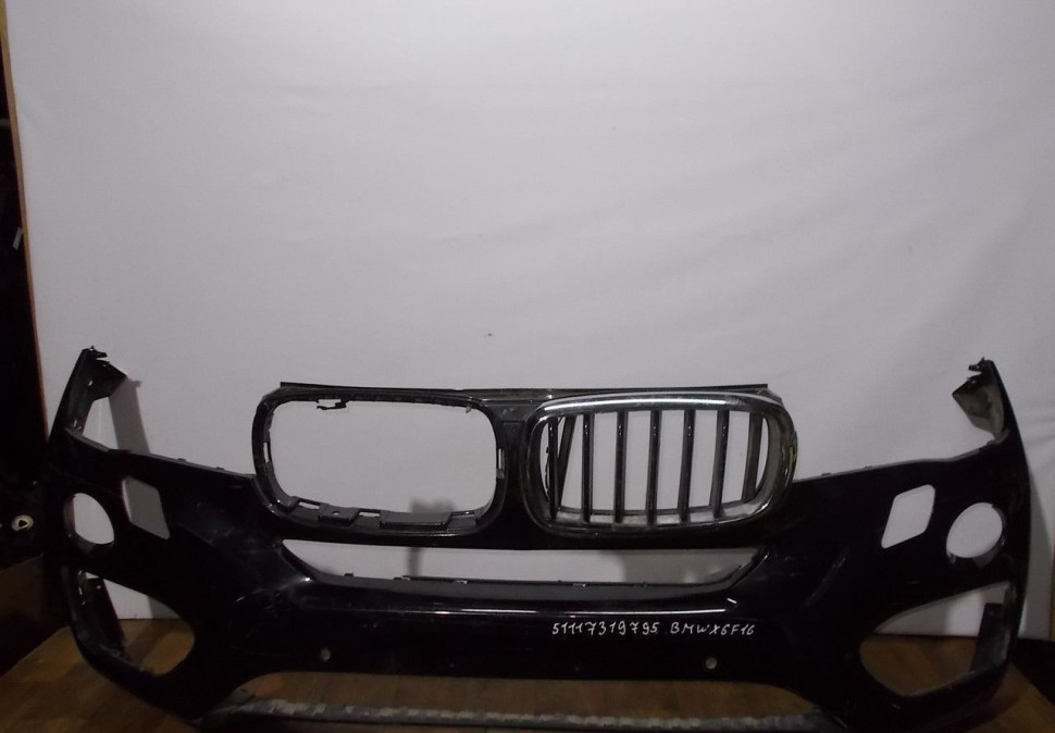 Бампер передний бу BMW X6 F16 OEM 51117319795