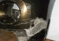 Бампер передний бу BMW X1 F48 OEM 51117354815