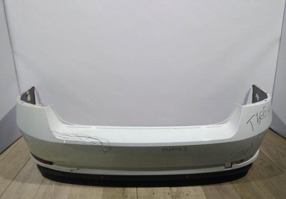 Бампер задний бу Skoda Superb 3 OEM 3V5807421