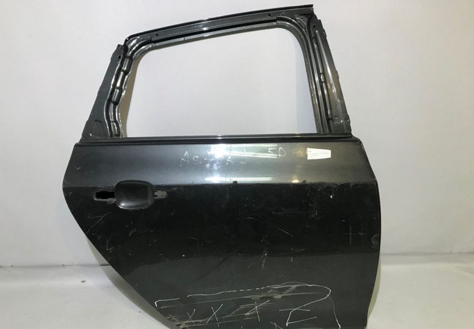 Дверь задняя правая Opel Astra J 5D oem 0124110