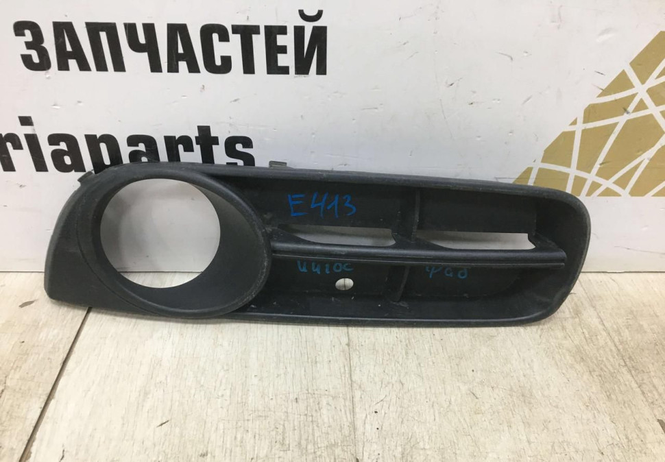 Решетка бампера левая Skoda Fabia 2 OEM 5J0853665