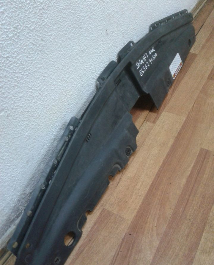 Накладка передней панели Hyundai Solaris рестайл oem 863624l500 Накладка передней панели Hyundai Solaris рестайл oem 863624l500