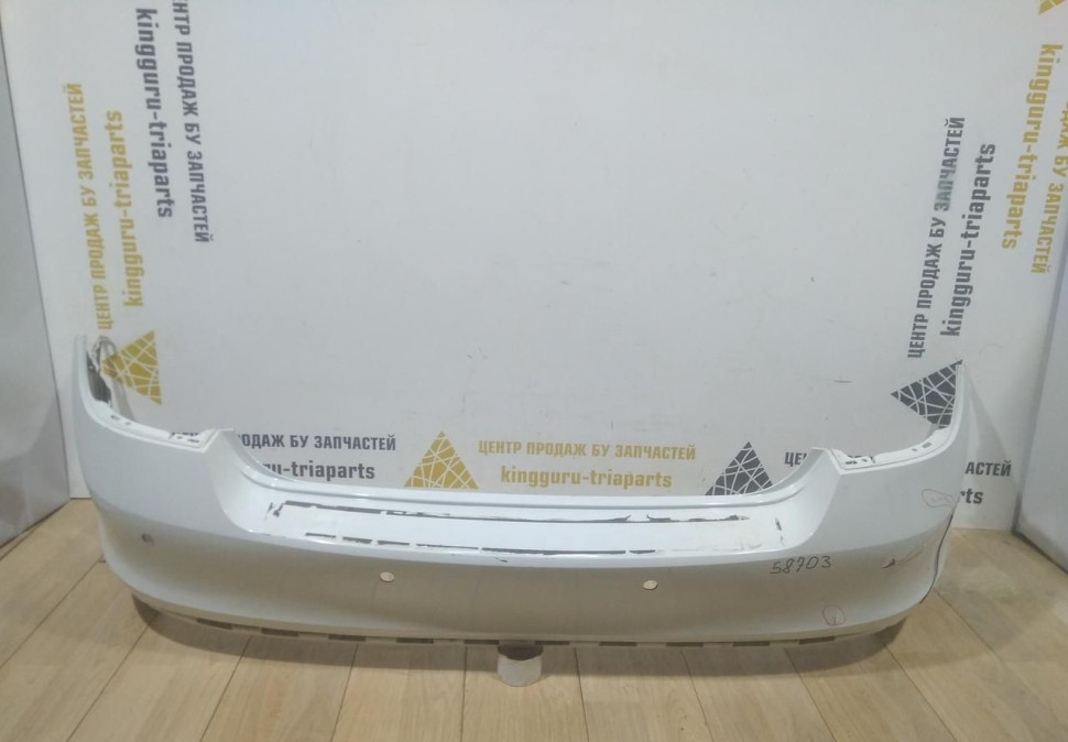 Бампер задний бу Skoda Rapid OEM 60U807421 (В)