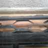 Решетка переднего бампера Volkswagen Tiguan 2 oem 5na853677 (трещины)
