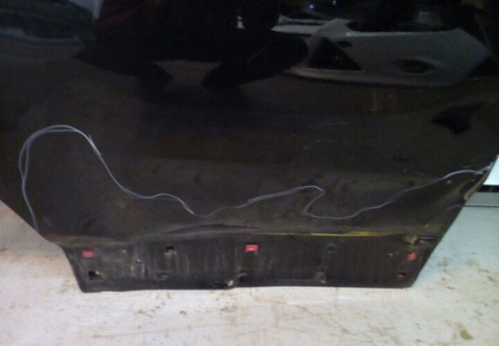 Дверь задняя правая Kia Sorento 09- (вмятины) (скл-3) Дверь задняя правая Kia Sorento 09- (вмятины) (скл-3)