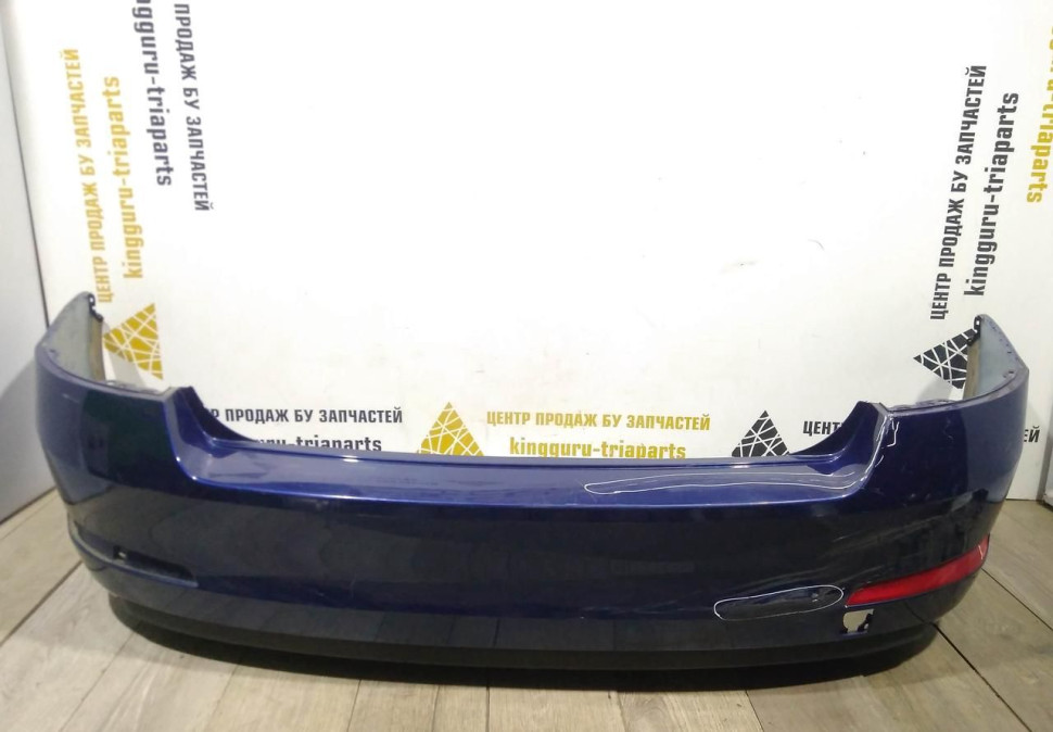 Бампер задний бу Skoda Octavia A7 рестайлинг OEM 5EU807421B (В)