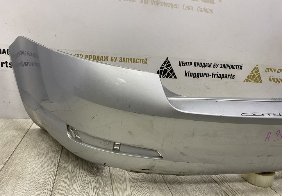 Бампер задний Skoda Octavia A7 до рестайлинг 2013 OEM 5E0807421