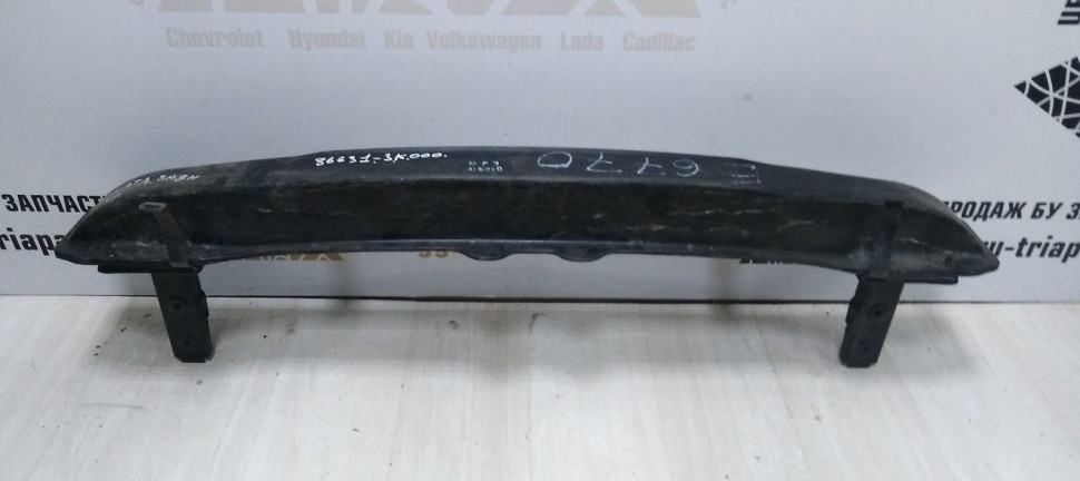 Усилитель заднего бампера Hyundai Sonata 5 NF 05-10 Oem 866313K000
