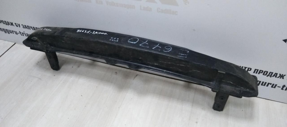 Усилитель заднего бампера Hyundai Sonata 5 NF 05-10 Oem 866313K000