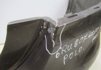 Бампер задний Volkswagen Polo 5 Sedan (15&gt;) oem 6RU807421D (вмятина,трещины) (скл-5)