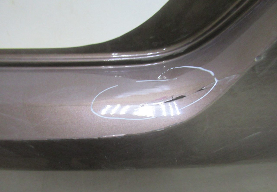 Бампер задний Volkswagen Polo 5 Sedan (15>) oem 6RU807421D (вмятина,трещины) (скл-5) Бампер задний Volkswagen Polo 5 Sedan (15>) oem 6RU807421D (вмятина,трещины) (скл-5)