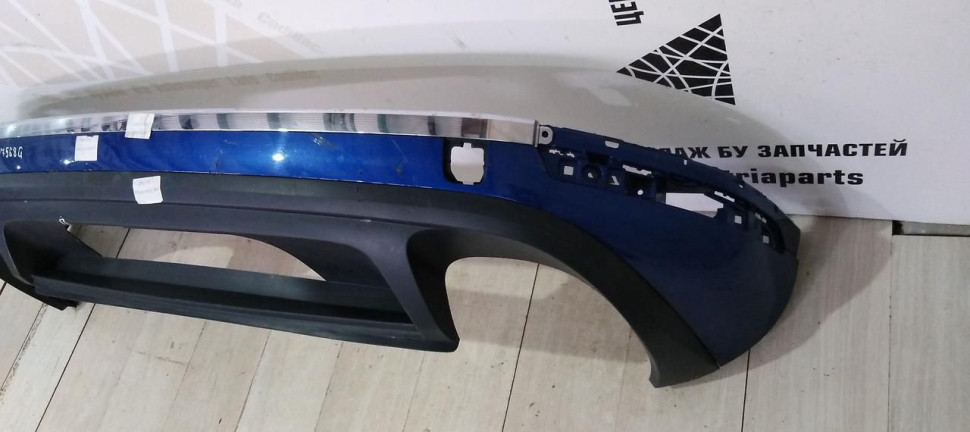 Спойлер заднего бампера Volkswagen Touareg 2 FL рестайлинг 2014-2018 oem 7P6807568G