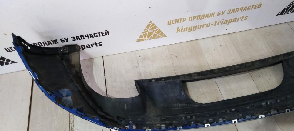 Спойлер заднего бампера Volkswagen Touareg 2 FL рестайлинг 2014-2018 oem 7P6807568G