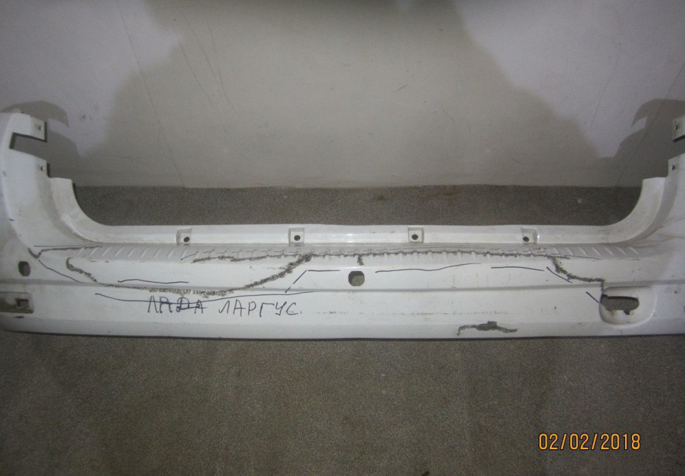 Бампер задний Lada Largus (после ремонта) oem 8450000256 (скл-3) Бампер задний Lada Largus (после ремонта) oem 8450000256 (скл-3)