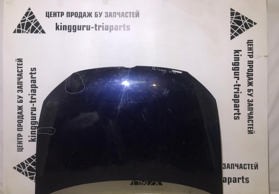 Капот Volkswagen Polo седан до рест oem 6RU823031 (скл-3)