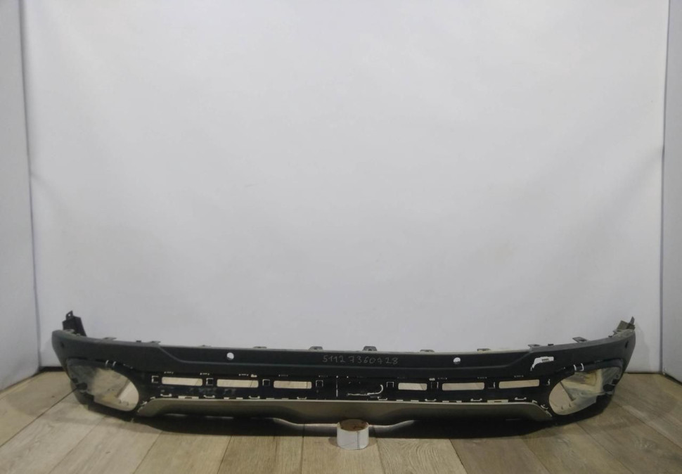 Спойлер заднего бампера бу BMW X6 F16 OEM 51127360728