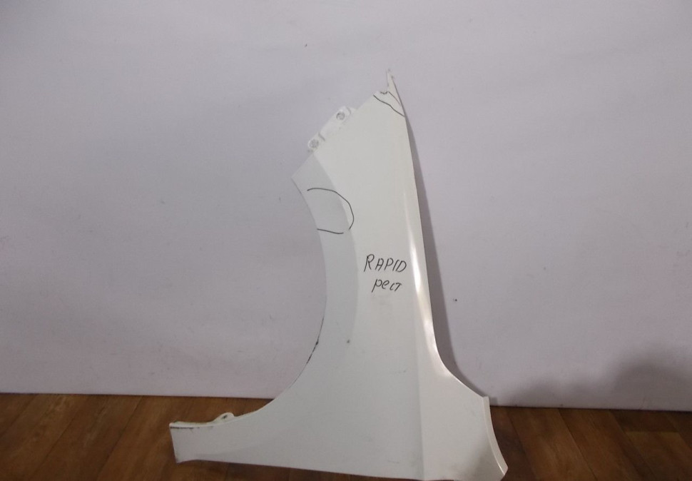 Крыло переднее левое бу Skoda Rapid рестайлинг OEM 5J5821021C